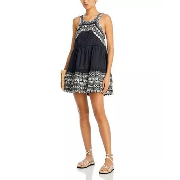 Sea New York, Tuckernuck  Amina Embroidery Tank Dress Feminine Relaxed - Picture 1 of 15